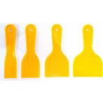 Karaaliler Duyar Plastik Spatula Esnek Ispatula 4 Lü Set - 1018 Sarı