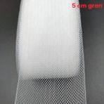 Karaaslan Gren 5 cm Beyaz-1 Top 25 Yard (22,85 Metre)-Gelinlik ve Abiye Elbise Dikim Işleri Için