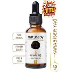 Karabiber Yağı (Black Pepper Oil) Soğuk Sıkım Sabit Yağ 30 ml Damlalıklı Cam Şişe