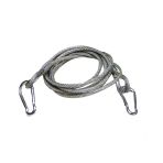 Karabinalı İzole Çelik Çekme Çeki Halatı 8 Mm 5 Ton 3 Metre