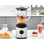 Karaca 1,8 Lt Ultra Geniş Cam Hazne, Buz Kırıcı 6 Paslanmaz Çelik Bıçaklı Kaymaz Taban Smoothie Blender - Onyx Black