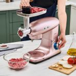 Karaca 2 Si 1 Arada Kıyma Makinesi & Hamur Yoğurma 5,5 Lt (Kıyma Çekme /sucuk-Sosis/içli Köfte Aparatlı),, Onerous Mutfak Tartısı Hediye - Bal Kabağı