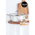 Karaca 3Ply PowerSteel 316+ Çelik İndüksiyon Tabanlı Petekli Tencere 24 cm 4,6 Lt