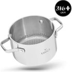 Karaca 3Ply PowerSteel 316+ İndüksiyon Tabanlı Petekli Çelik 10 cm Mini Tencere