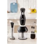 Karaca 50 Hz / 60 Hz Profoodmix 3'lü Blender Set Siyah 1000W 153.09.01.0995-1 1000 ml 800 - 1200 Watt Plas