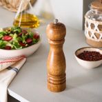 Karaca African New Ahşap Baharat Değirmeni 20 cm 200 ml – Dayanıklı, Şık ve Modern Mutfaklar İçin Düzenleyici - Kahverengi
