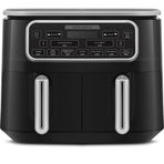 Karaca Air Pro Cook Duo Tandır XXXL 4+4 lt Black Silver Airfryer