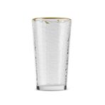 Karaca Akroma Transparent 590 ml Gold Meşrubat Bardağı