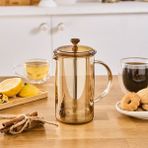 Karaca Alina French Press 600 ml Amber - Sarı