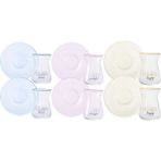 Karaca Always 12 Parça 6 Kişilik Çay Seti 130 ml - 1 Adet - Renkli