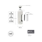 Karaca Aly Soft Touch Çelik Sızdırmaz Termos 500 Ml Beyaz Beyaz