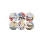 Karaca Animal 6 Kişilik 21 cm Pasta Takımı