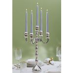 Karaca Arlen 5'li Silver 42x29 cm Şamdan