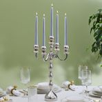 Karaca Arlen 5'li Silver 42x29 cm Şamdan