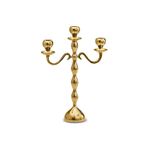 Karaca Arlen Gold 38x29 cm 3'lü Şamdan