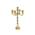 Karaca Arlen Gold 42x29 cm 5'li Şamdan