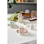 Karaca Atlı Karınca 6 Kişilik Kahve Fincanı 80 Ml