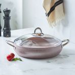 Karaca Avanos Rose Gold Bio Granit 30 cm Karnıyarık Tencere