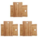Karaca Bamboo 2'li Kesme Tahtası 3lü paket