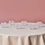 Karaca Beril 180 ML 6 Kişilik Cam Çay Fincan Takımı