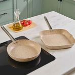 Karaca Biogranit Nare Grill Set Wood Tava