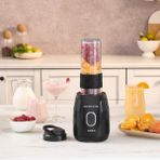 Karaca Blendfit Go Kişisel Smoothie Blender 550 W Güç, 600 ml Kapasite, Siyah Renk ve Fonksiyonel Tasarım