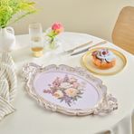 Karaca Buket 47 cm Renkli Oval Tepsi