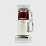 Karaca Çaysever Robotea Pro Quartz 4 In 1 Creamy Çay Makinesi 0,8 L Cam Demlik ve 1,5 L Su Haznesi - Bej