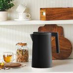 Karaca Cool Touch Double Wall Çift Cidarlı Siyah 2200W Sıcaklık Ayarlı 1.7 lt Su Isıtıcı