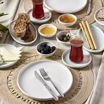 Karaca Cordelia Mint Porselen 26 Parça 6 Kişilik Kahvaltı/Servis Takımı