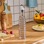 Karaca Daisy 500 ml Antrasit Kare Yağ Şişesi