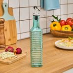Karaca Daisy 500 ml Mavi Çizgili Yağ Şişesi