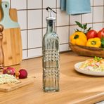 Karaca Daisy 500 ml Petrol Mavisi Dikdörtgen Yağ Şişesi