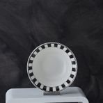 Karaca Damalı 14 cm Porselen Salata Kasesi