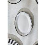 Karaca Damalı Küçük Porselen 20 cm Kayık Tabak