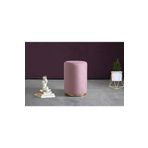 KARACA DESİGN Silindir Pembe Puf