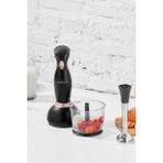Karaca El Tipi Blender Set 10 W Güç 1 lt Kapasite Fonksiyonlu Pro-Midi 3lü Black Rose - Siyah
