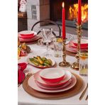 Karaca Elegance Bone Noble 58 Parça 12 Kişilik Yemek Takımı