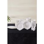 Karaca Elegance Bone Tobias Platin 56 Parça 12 Kişilik Yemek Takımı