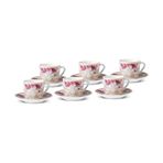 Karaca Evora 6 Kişilik 80 ml Kahve Fincanı