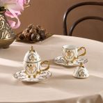 Karaca Faberge Egg 2 Kişilik Kahve Fincan Takımı 90 ml - Renkli