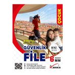 Karaca File 3x3 Mt Balkon Çocuk Güvenlik Filesi - 6 mm Kalınlık 10x10 Gözenek + Montaj Aparatları-Çelik Dubel