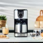 Karaca Filtre Kahve Makinesi Xl ''Otomatik Inox, Zaman Ayarlı, Dijital Ekran, 1.5Lt Cam Demlik, 15 Fincan Kapasite''