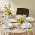 Karaca Fine Bone Meridian Gold 55 Parça 12 Kişilik Yemek Takımı