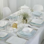 Karaca Fine Pearl Contour 12 Kişilik 62 Parça Yemek Takımı