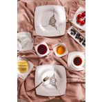 Karaca Fine Pearl Era Beyaz 26 Parça 6 Kişilik Kahvaltı Takımı