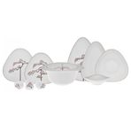 Karaca Fine Pearl Extra Fadeless 62 Parça 12 Kişilik Yemek Takımı