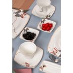 Karaca Fine Pearl Unique 26 Parça 6 Kişilik Kahvaltı Takımı