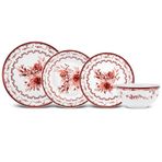 Karaca Forever Bone Blume 24 Parça 6 Kişilik Yemek Takımı