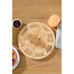 Karaca Funny Bamboo 30 cm Kahverengi Pizza Sunum Tahtası